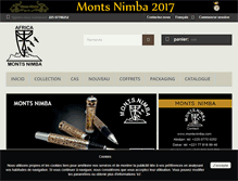 Tablet Screenshot of montsnimba.com